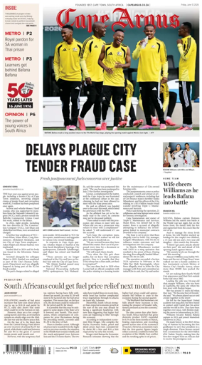 Cover of Cape Argus