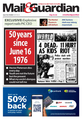 Cover of Mail & Guardian