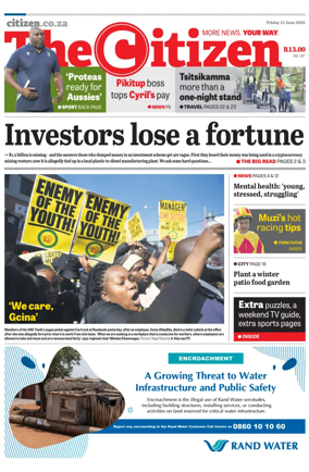 Cover of The Citizen (KZN)