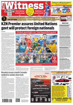 Cover of The Witness (South Africa)