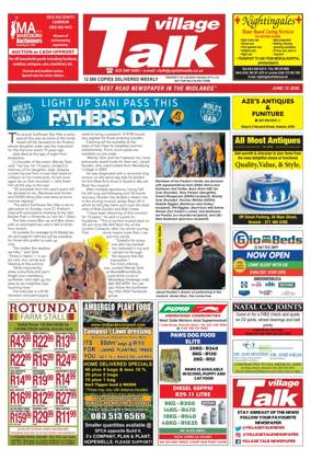 Cover of Village Talk (South Africa)