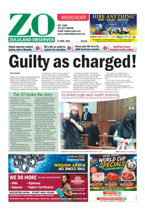Cover of Zululand Observer - Weekender
