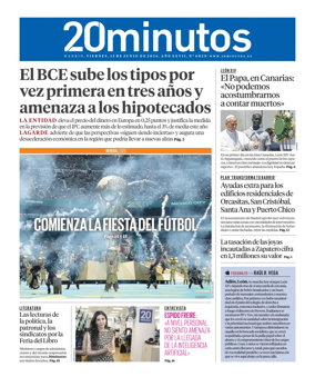 Cover of 20 Minutos Madrid