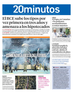 Cover of 20 Minutos Valencia