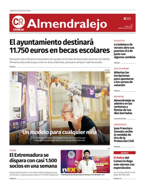 Cover of El Periodico de Almendralejo