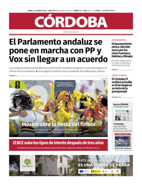 Cover of Diario Cordoba