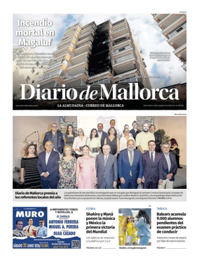 Cover of Diario de Mallorca