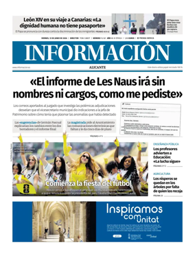 Cover of Diario Informacion