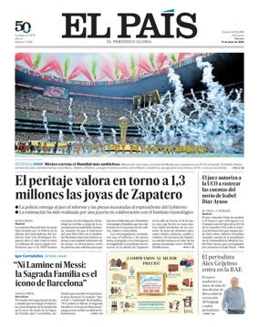 Cover of EL PAIS Catalunya