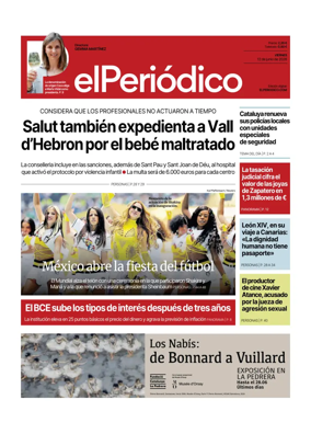 Cover of El Periodico - Castellano