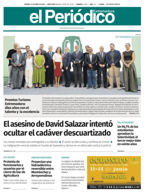Cover of El Periodico Extremadura
