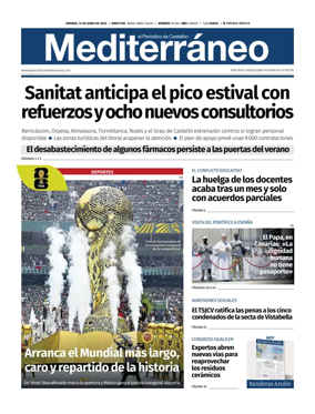 Cover of El Periodico Mediterraneo