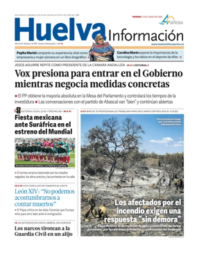 Cover of Huelva Informacion