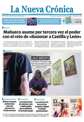 Cover of La Nueva Cronica