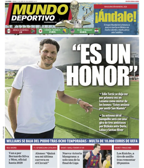 Cover of Mundo Deportivo (Bizkaia-Araba)