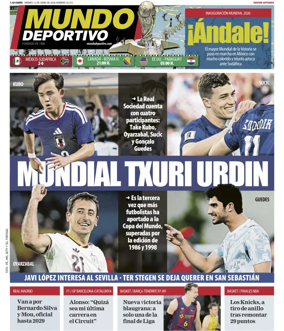 Cover of Mundo Deportivo (Gipuzkoa)