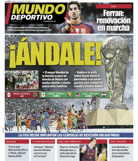 Cover of Mundo Deportivo