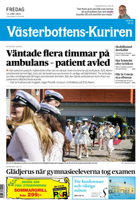 Cover of Vasterbottens-Kuriren