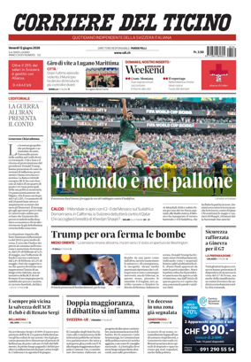Cover of Corriere del Ticino