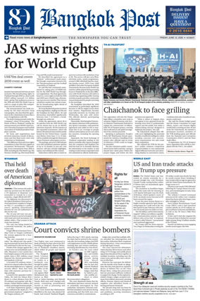 Cover of Bangkok Post
