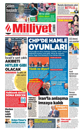 Cover of Milliyet