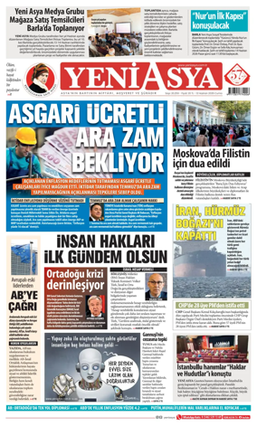 Cover of Yeni Asya