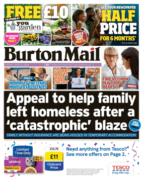 Cover of Burton Mail