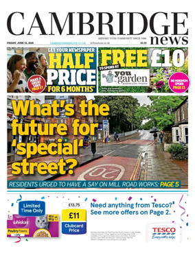 Cover of Cambridge News