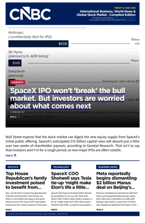 Cover of CNBC