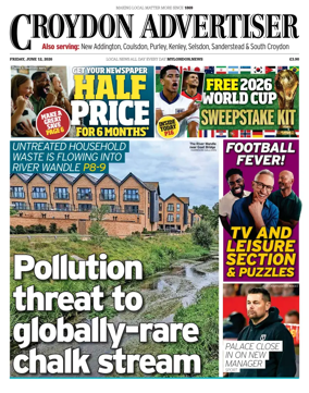 Cover of Croydon Advertiser