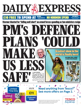 Cover of Daily Express