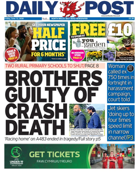 Cover of Daily Post (North Wales)