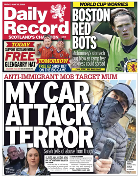 Cover of Daily Record