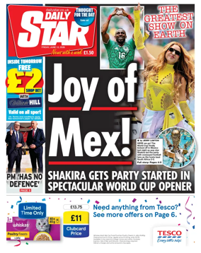 Cover of Daily Star