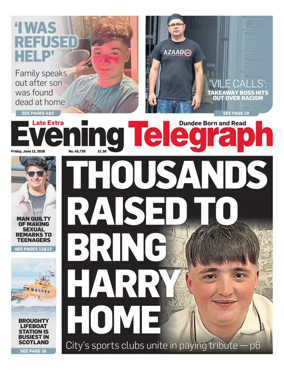 Cover of Evening Telegraph (First Edition)