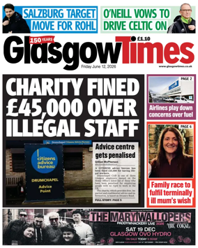 Cover of Glasgow Times