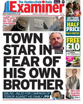 Cover of Huddersfield Daily Examiner