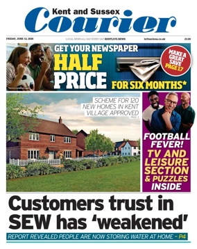 Cover of Kent & Sussex Courier