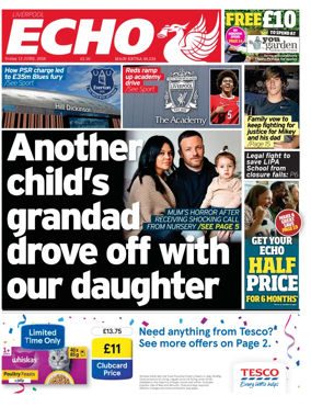 Cover of Liverpool Echo