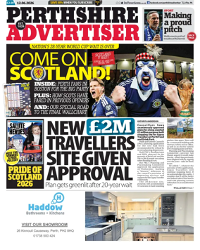 Cover of Perthshire Advertiser