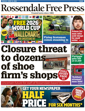 Cover of Rossendale Free Press