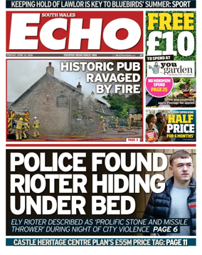 Cover of South Wales Echo