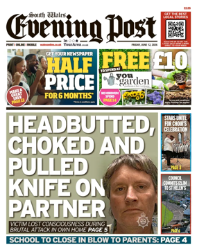 Cover of South Wales Evening Post