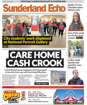 Cover of Sunderland Echo