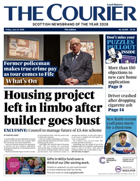 Cover of The Courier & Advertiser (Fife Edition)