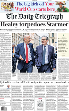 Cover of The Daily Telegraph