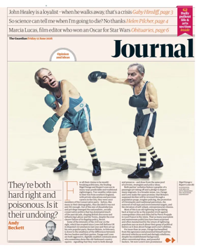 Cover of The Guardian e-paper Journal