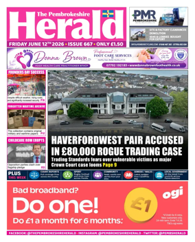 Cover of The Pembrokeshire Herald