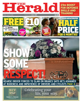 Cover of The Plymouth Herald