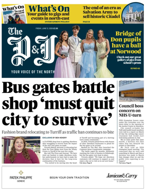 Cover of The Press and Journal (Aberdeen and Aberdeenshire)